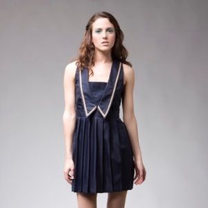 Dear Creatures Bells of London dress in Navy